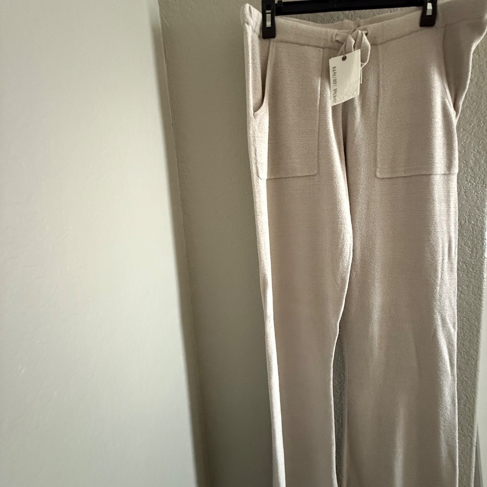 Barefoot dreams cozy chic ultra lite lounge pant- color fog gray